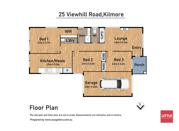 Floorplan of Homely house listing, 25 Viewhill Road, Kilmore VIC 3764
