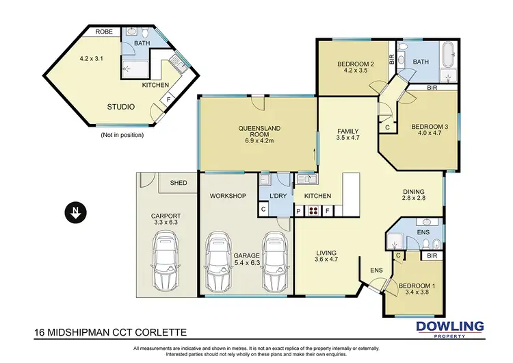 Floorplan of Homely house listing, 16 Midshipman Circuit, Corlette NSW 2315