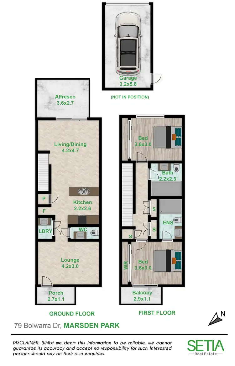 Floorplan of Homely house listing, 79 Bolwarra Drive, Marsden Park NSW 2765