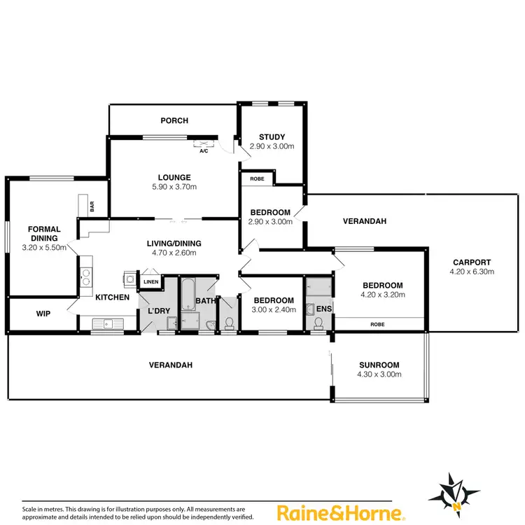 Floorplan of Homely rural property listing, 427A Langhorne Creek Road, Strathalbyn SA 5255