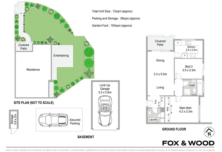 Floorplan of Homely apartment listing, 1/18-22 Ocean Street, Cronulla NSW 2230