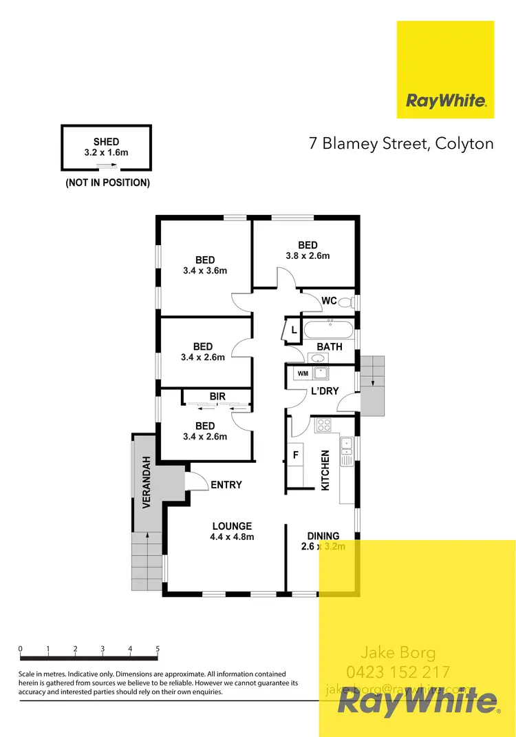 Floorplan of Homely house listing, 7 Blamey Street, Colyton NSW 2760