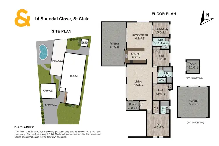 Floorplan of Homely house listing, 14 Sunndal Close, St Clair NSW 2759