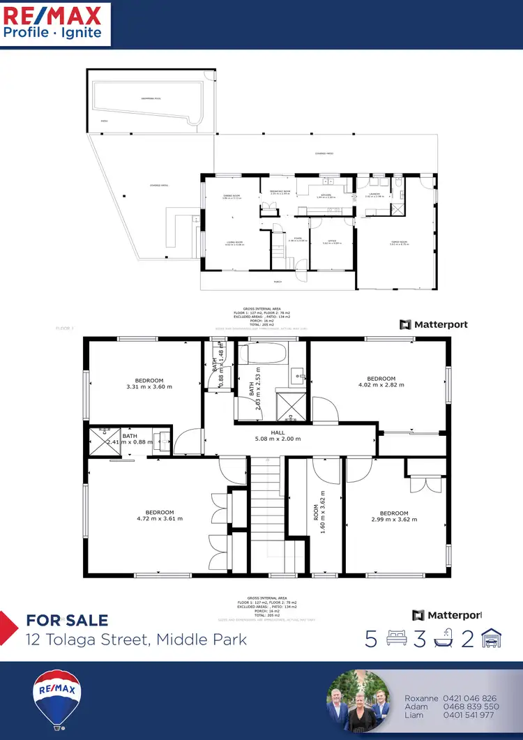Floorplan of Homely house listing, 12 Tolaga Street, Westlake QLD 4074