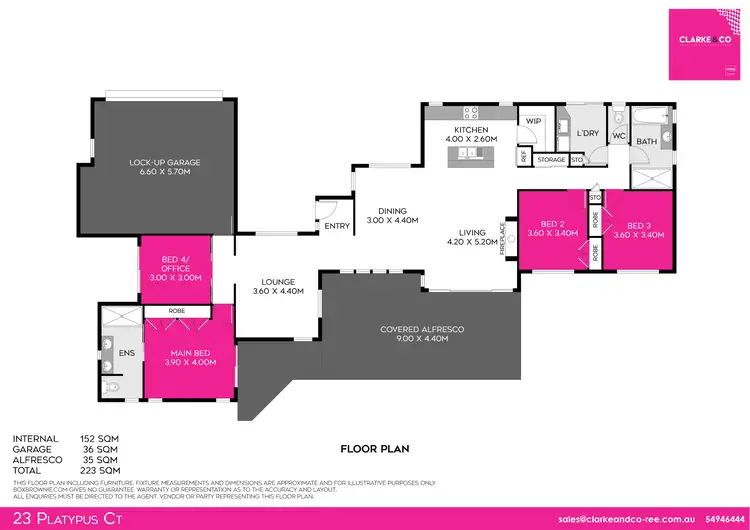 Floorplan of Homely house listing, 23 Platypus Court, Mooloolah Valley QLD 4553