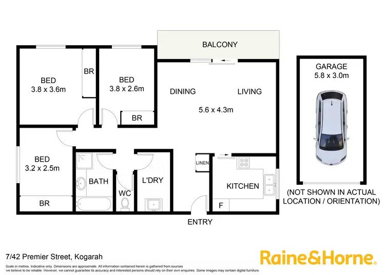 Floorplan of Homely unit listing, 7/42 Premier Street, Kogarah NSW 2217