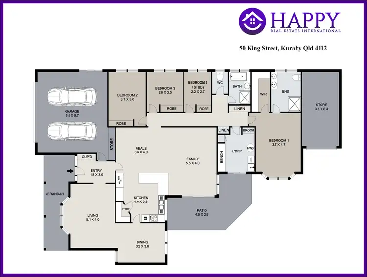 Floorplan of Homely house listing, 50 King Street, Kuraby QLD 4112