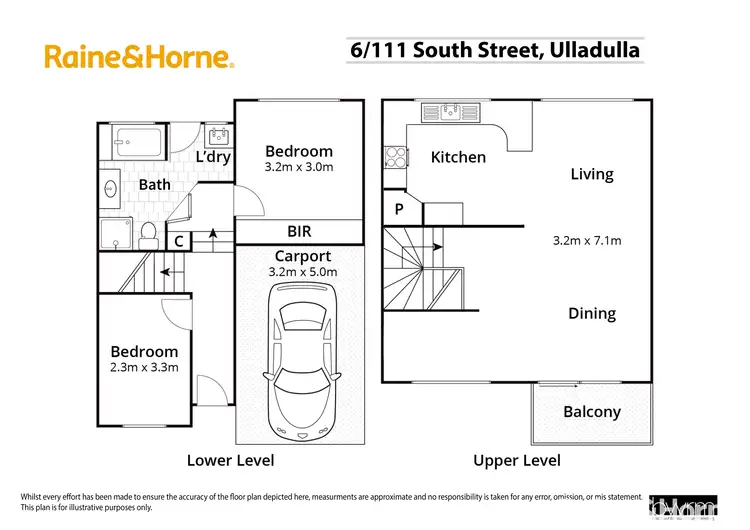 Floorplan of Homely townhouse listing, 6/111 South Street, Ulladulla NSW 2539