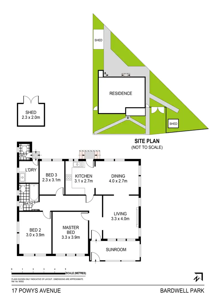 Floorplan of Homely house listing, 17 Powys Avenue, Bardwell Park NSW 2207