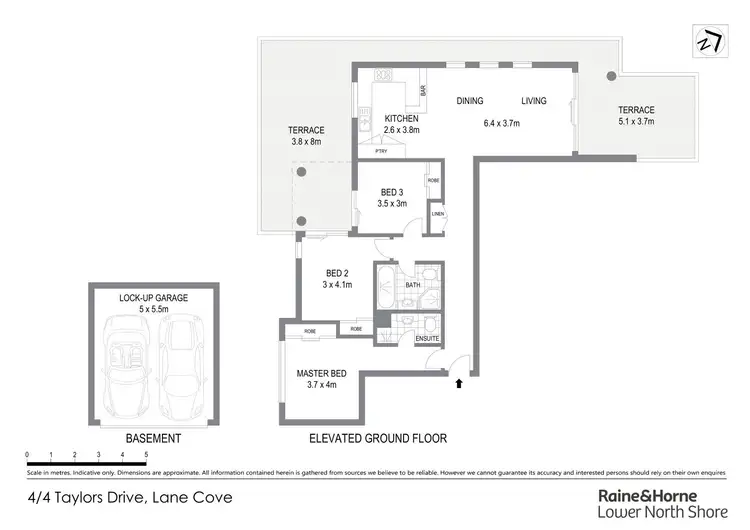 Floorplan of Homely apartment listing, 4/4 Taylors Drive, Lane Cove NSW 2066
