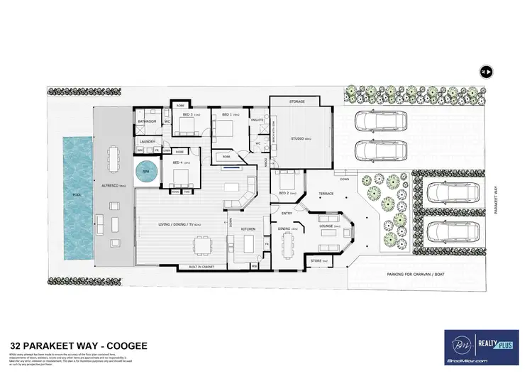Floorplan of Homely house listing, 32 Parakeet Way, Coogee WA 6166