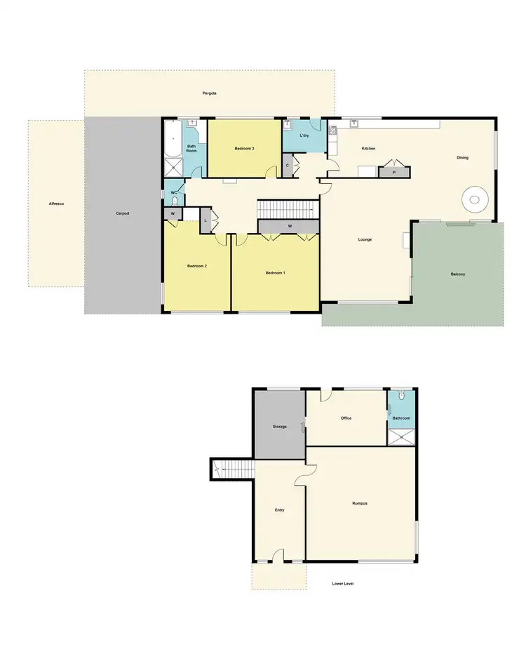 Floorplan of Homely house listing, 21 Lambert Street, Ararat VIC 3377