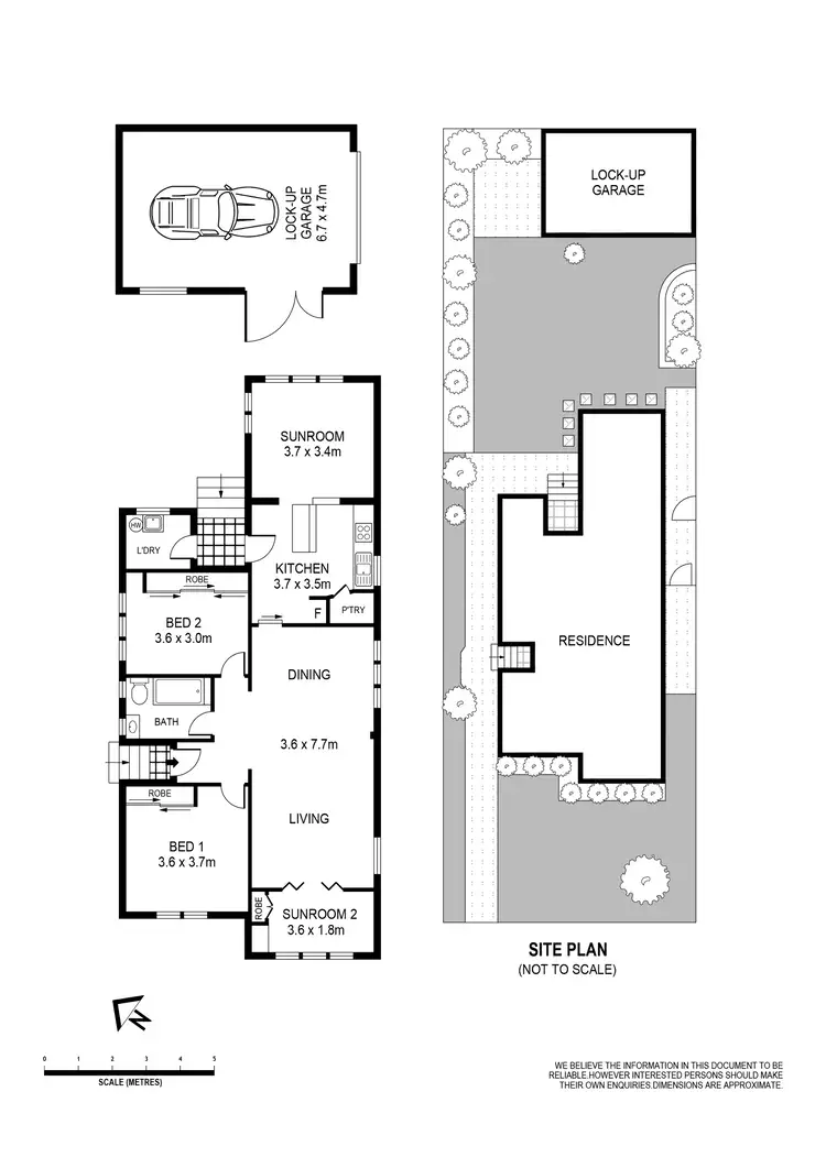 Floorplan of Homely house listing, 24A Mimosa Street, Bexley NSW 2207