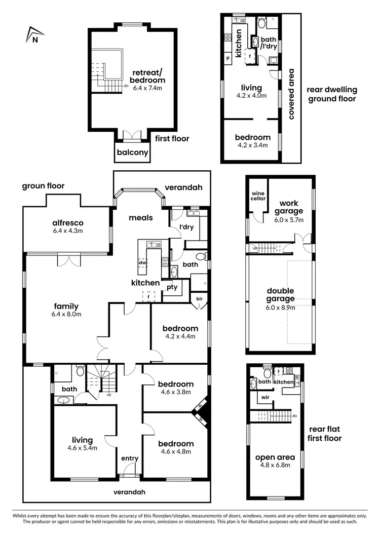 Floorplan of Homely house listing, 222 Osborne Street, Williamstown VIC 3016