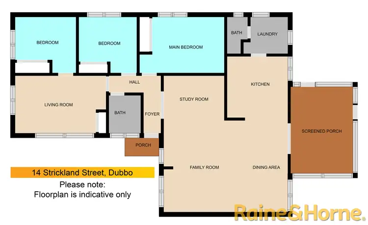 Floorplan of Homely house listing, 14 Strickland Street, Dubbo NSW 2830