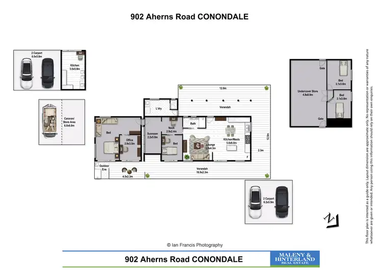 Floorplan of Homely house listing, 902 Aherns Road, Conondale QLD 4552