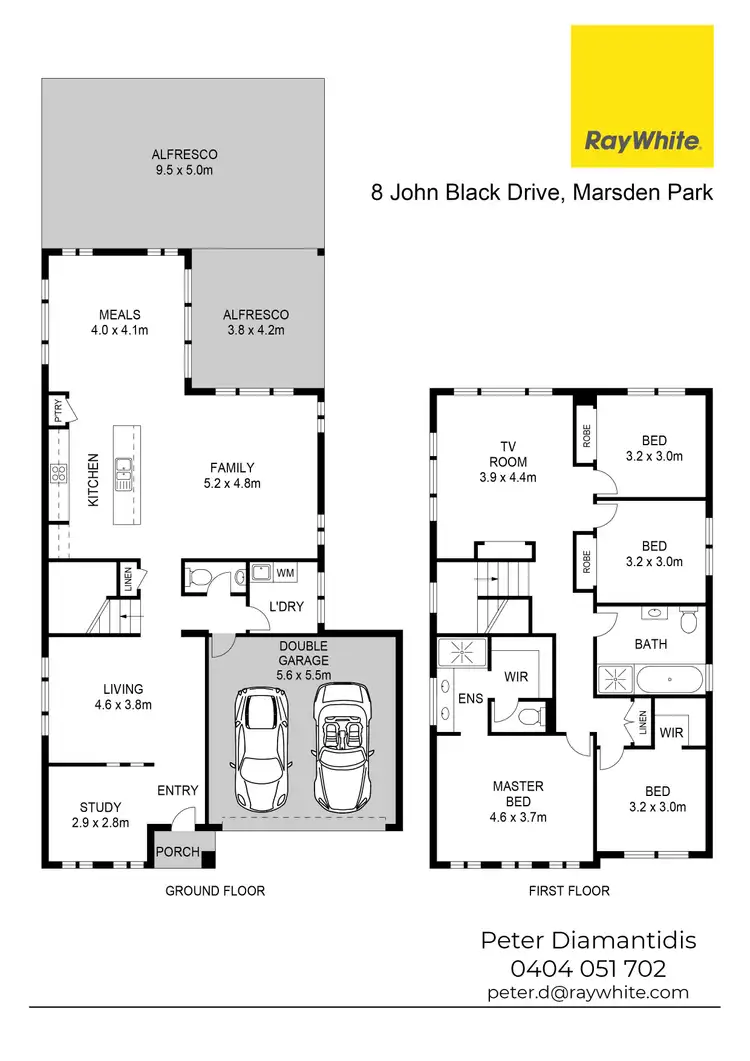 Floorplan of Homely house listing, 8 John Black Drive, Marsden Park NSW 2765