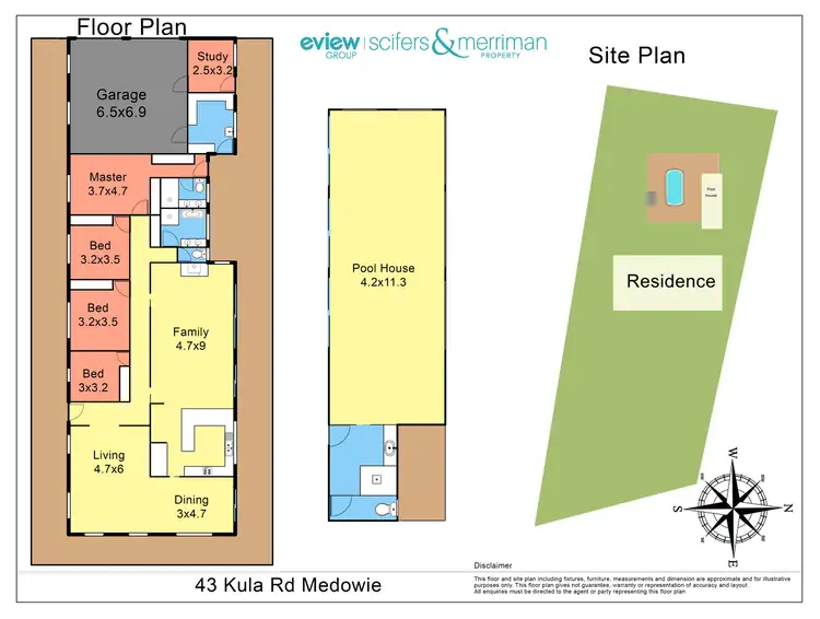 Floorplan of Homely rural property listing, 43 Kula Road, Medowie NSW 2318