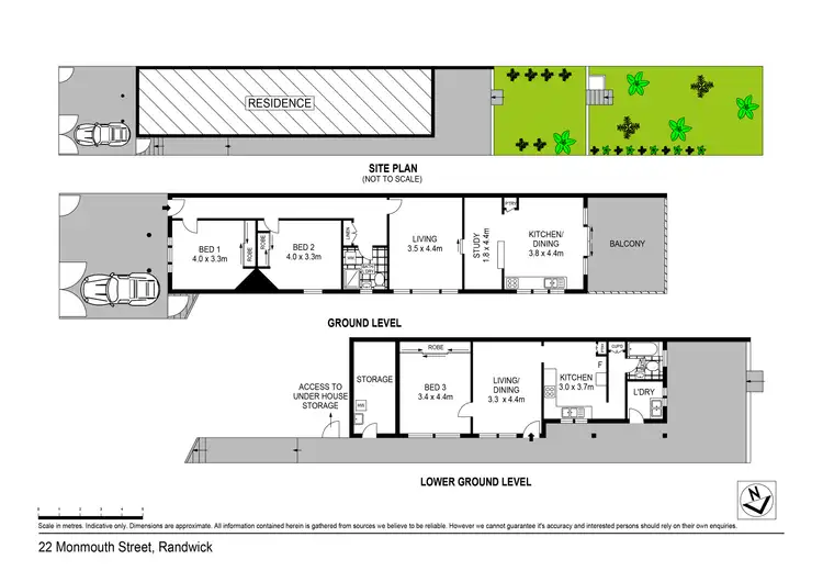 Floorplan of Homely house listing, 22 Monmouth Street, Randwick NSW 2031
