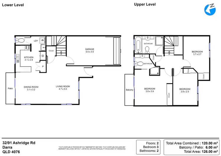 Floorplan of Homely house listing, 32/91 Ashridge Road, Darra QLD 4076