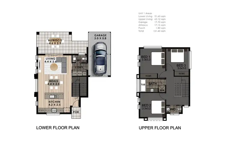 Floorplan of Homely house listing, 63-65 Clark Terrace, Seaton SA 5023