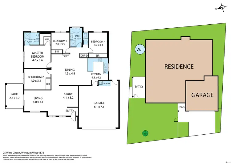Floorplan of Homely house listing, 25 Wirra Circuit, Wynnum West QLD 4178