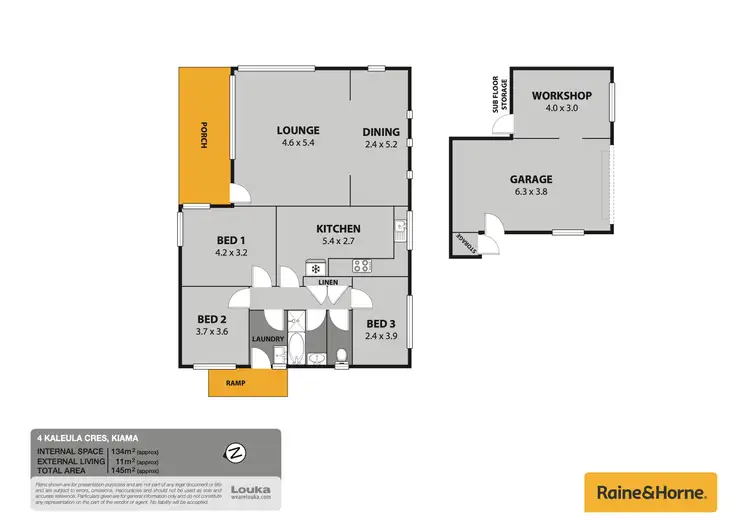 Floorplan of Homely house listing, 4 Kaleula Crescent, Kiama NSW 2533
