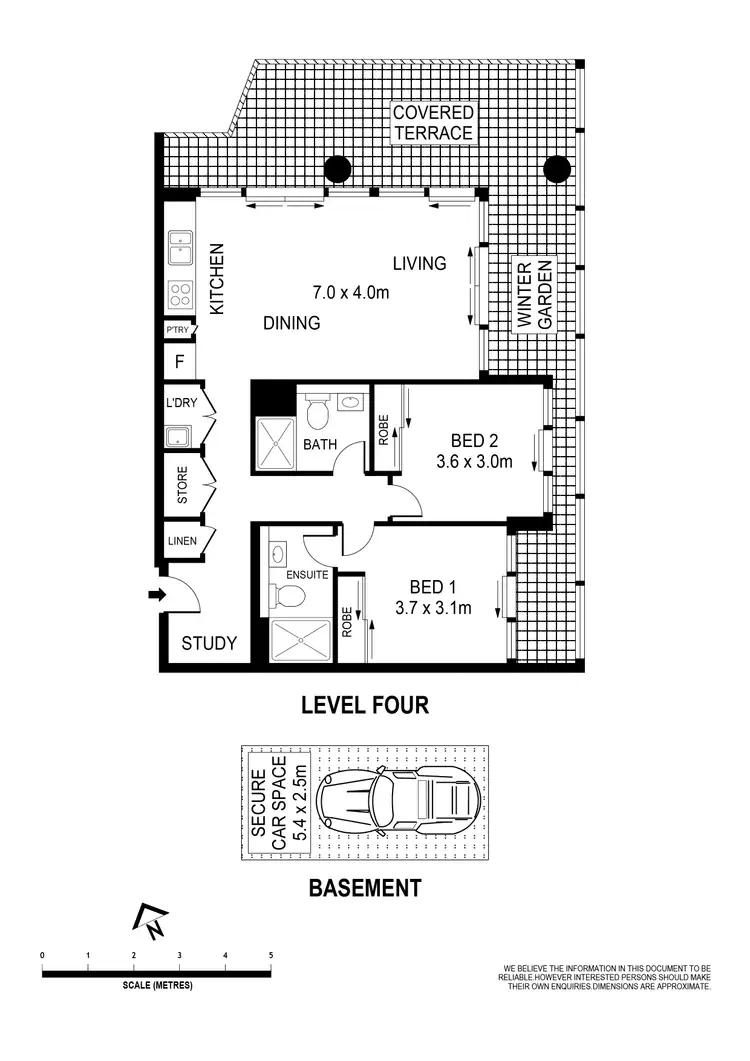 Floorplan of Homely apartment listing, 55/9 Archibald Avenue, Waterloo NSW 2017