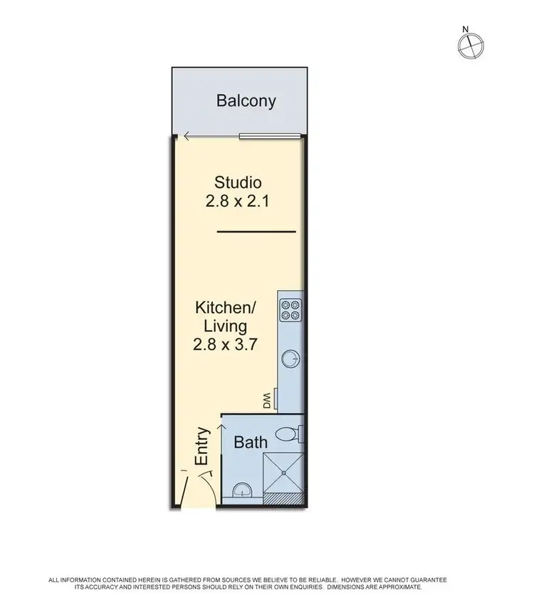Floorplan of Homely apartment listing, 11/29 Lynch Street, Hawthorn VIC 3122