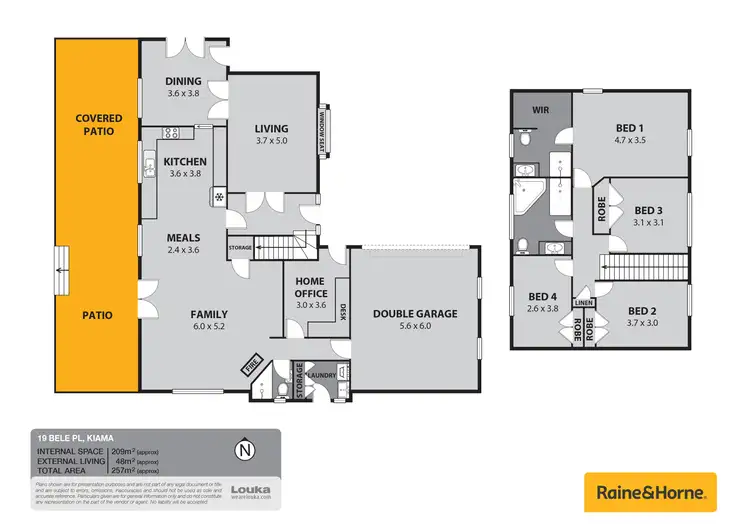 Floorplan of Homely house listing, 19 Bele Place, Kiama NSW 2533