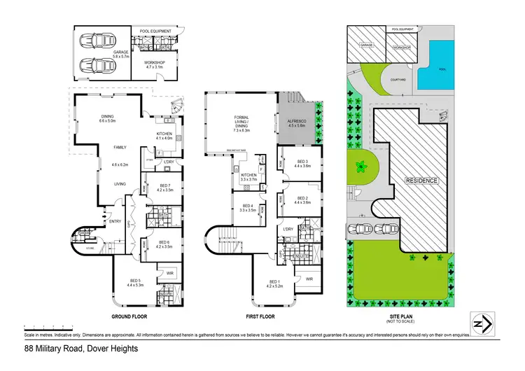 Floorplan of Homely house listing, 88 Military Road, Dover Heights NSW 2030