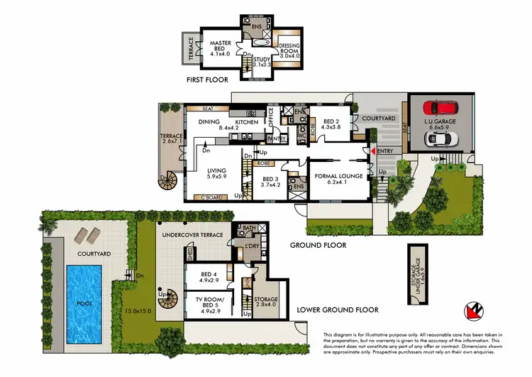 Floorplan of Homely house listing, 59 Boronia Road, Bellevue Hill NSW 2023