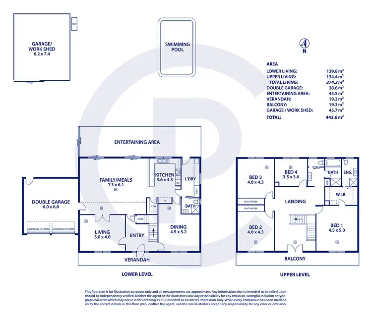 Floorplan of Homely house listing, 3 Osmond Grove, Littlehampton SA 5250