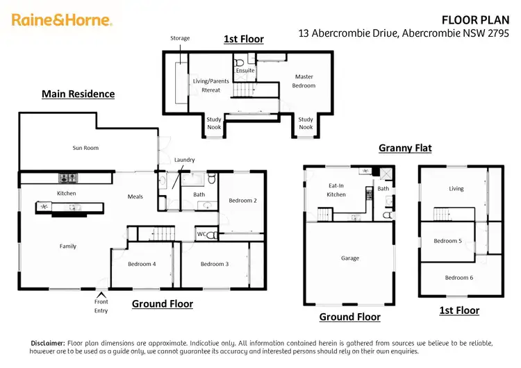 Floorplan of Homely house listing, 13 Abercrombie Drive, Abercrombie NSW 2795