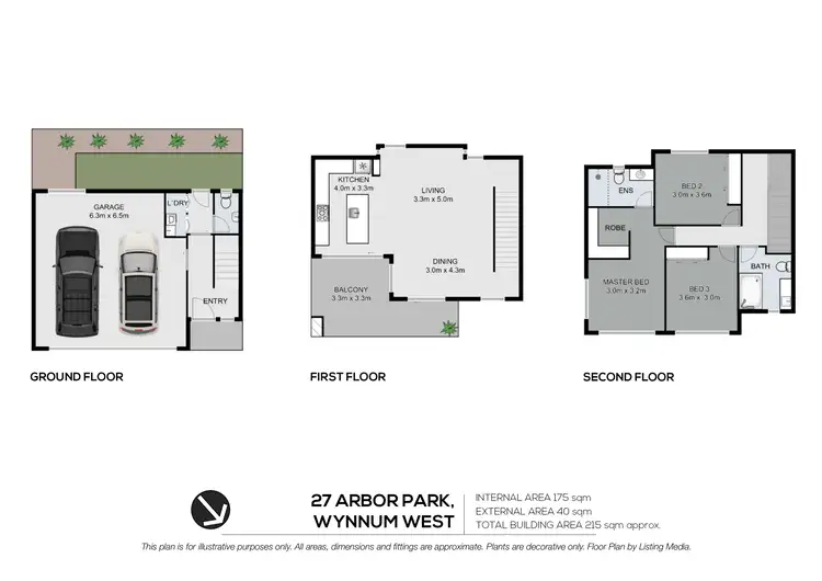 Floorplan of Homely townhouse listing, 27/35-42 Sorrento Street, Wynnum West QLD 4178