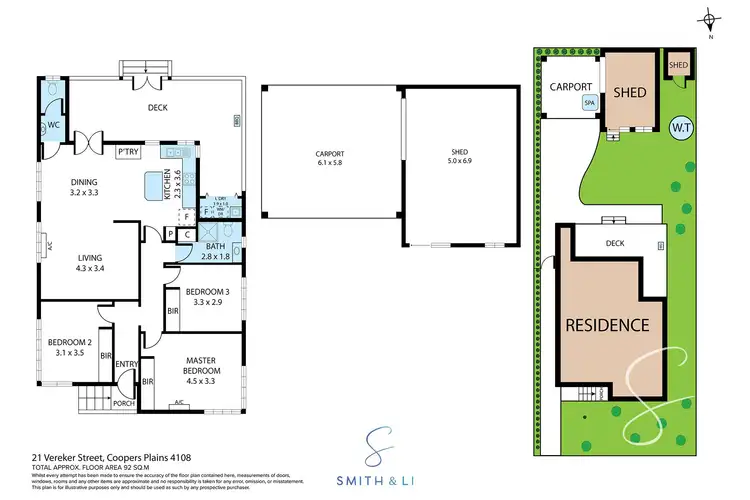 Floorplan of Homely house listing, 21 Vereker Street, Coopers Plains QLD 4108