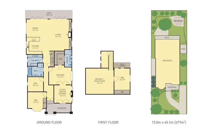 Floorplan of Homely house listing, 94 Cole Street, Brighton VIC 3186