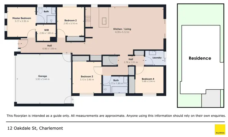 Floorplan of Homely house listing, 12 oakdale street, Charlemont VIC 3217