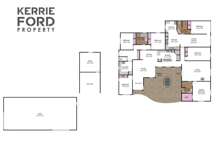 Floorplan of Homely house listing, 720 Cowwarr-Seaton Road, Seaton VIC 3858