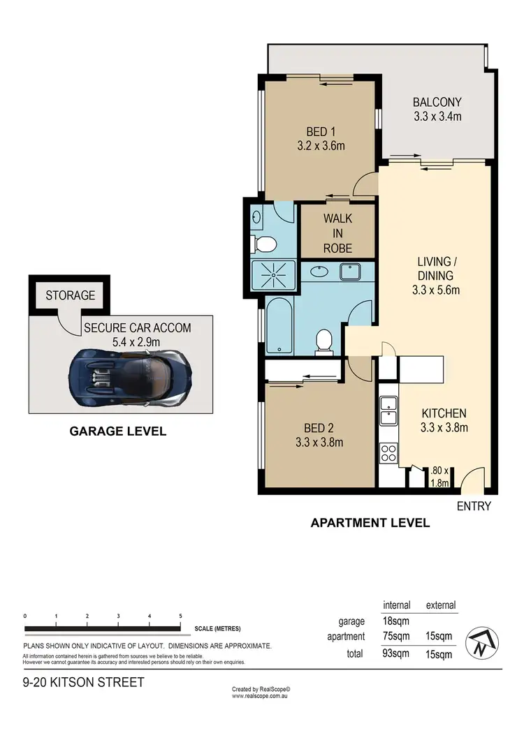 Floorplan of Homely unit listing, 9/20 Kitson Street, Morningside QLD 4170