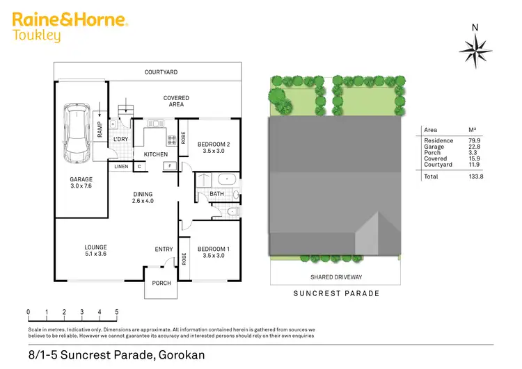 Floorplan of Homely house listing, 8/1-5 Suncrest Parade, Gorokan NSW 2263