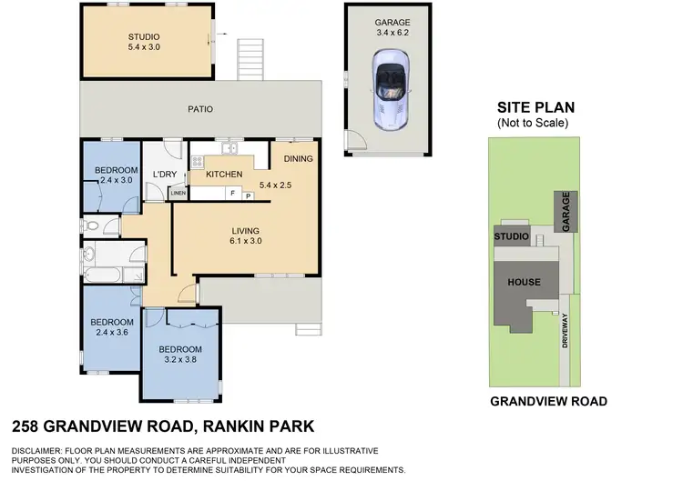 Floorplan of Homely house listing, 258 Grandview Road, Rankin Park NSW 2287