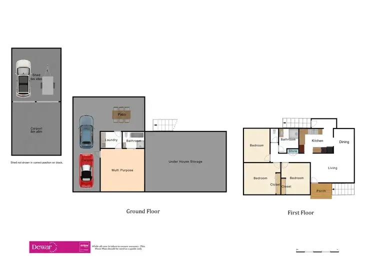 Floorplan of Homely house listing, 16 Webster Drive, Caboolture QLD 4510