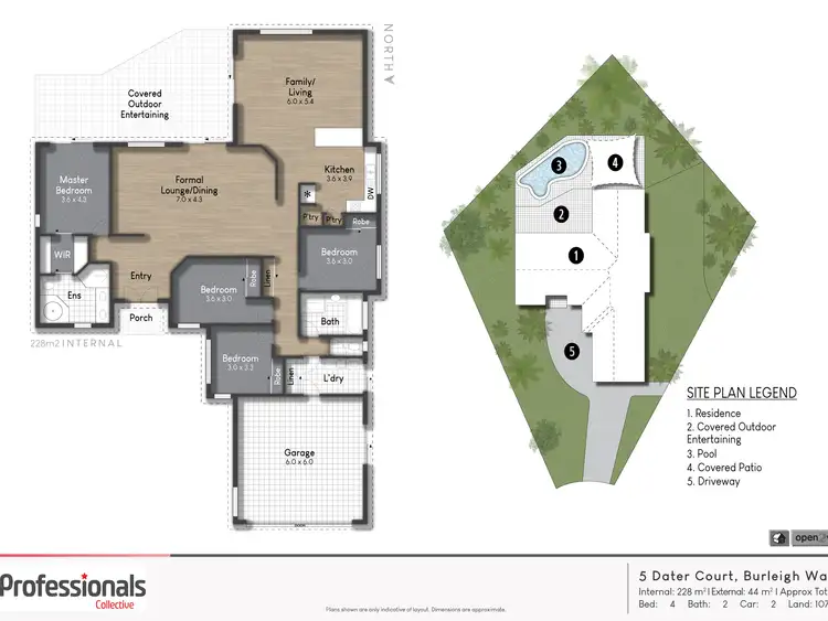 Floorplan of Homely house listing, 5 Darter Court, Burleigh Waters QLD 4220