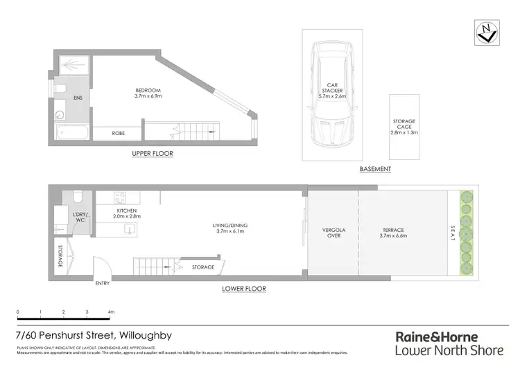 Floorplan of Homely apartment listing, 7/60 Penshurst Street, Willoughby NSW 2068