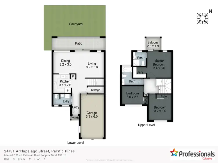 Floorplan of Homely house listing, 24/31 Archipelago Street, Pacific Pines QLD 4211