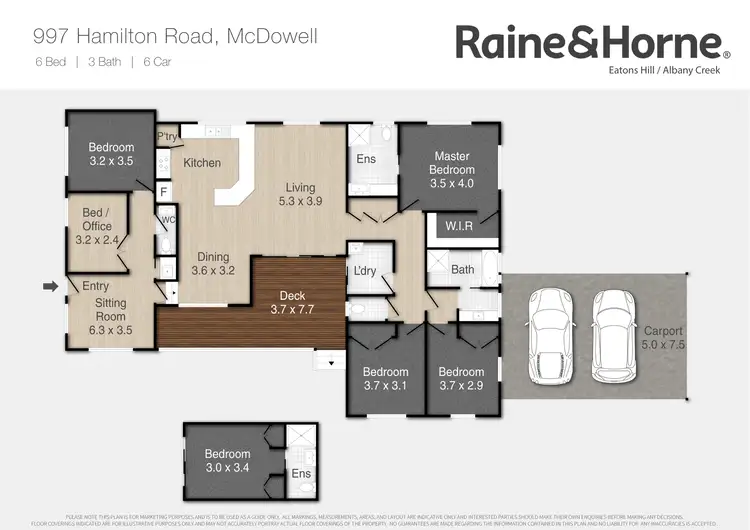 Floorplan of Homely house listing, 997 Hamilton Road, Mcdowall QLD 4053
