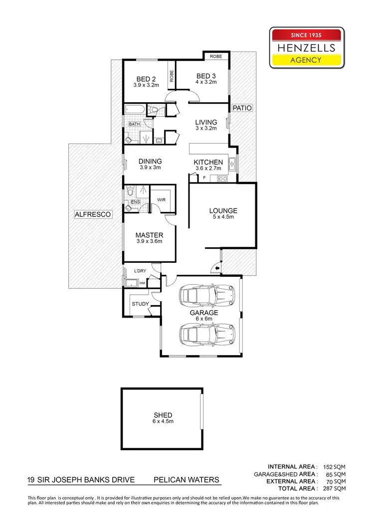 Floorplan of Homely house listing, 19 Sir Joseph Banks Drive, Pelican Waters QLD 4551