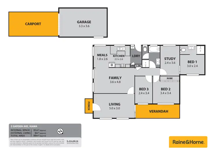 Floorplan of Homely house listing, 2 Garden Avenue, Kiama NSW 2533