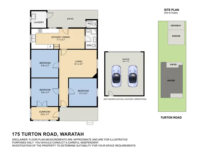 Floorplan of Homely house listing, 175 Turton Road, Waratah NSW 2298